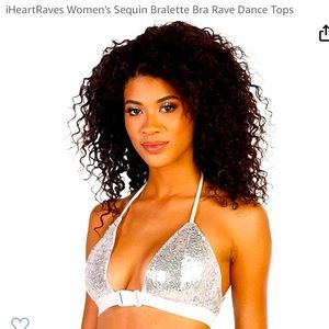 Sequin Bra Top - never worn